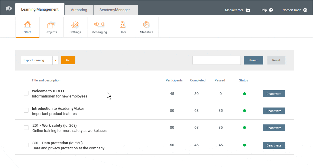 Import/export module Import/export module